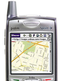 Treo 700 Web Browser