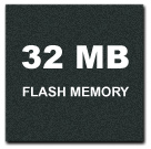 32MB of Flash Memory
