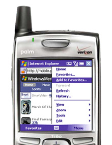 Treo Web Browser