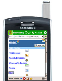i730 Smartphone Browser