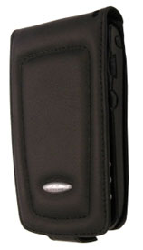 BlackBerry Folding Leather Case with latching flip cover