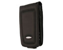 RIM™ BlackBerry Folding Leather Case with latching flip cover