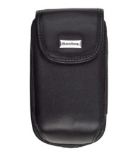 BlackBerry 7100 Series Leather Holster with Belt Clip.